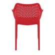 Compamia Air XL Outdoor Patio Dining Arm Chair in Red