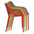 Compamia Air XL Outdoor Patio Dining Arm Chair in Tropical Green