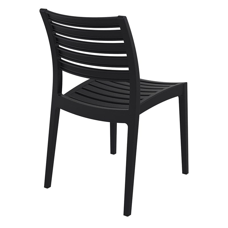Compamia Ares Outdoor Patio Dining Chair in Black