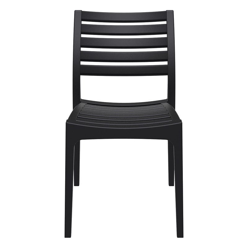 Compamia Ares Outdoor Patio Dining Chair in Black