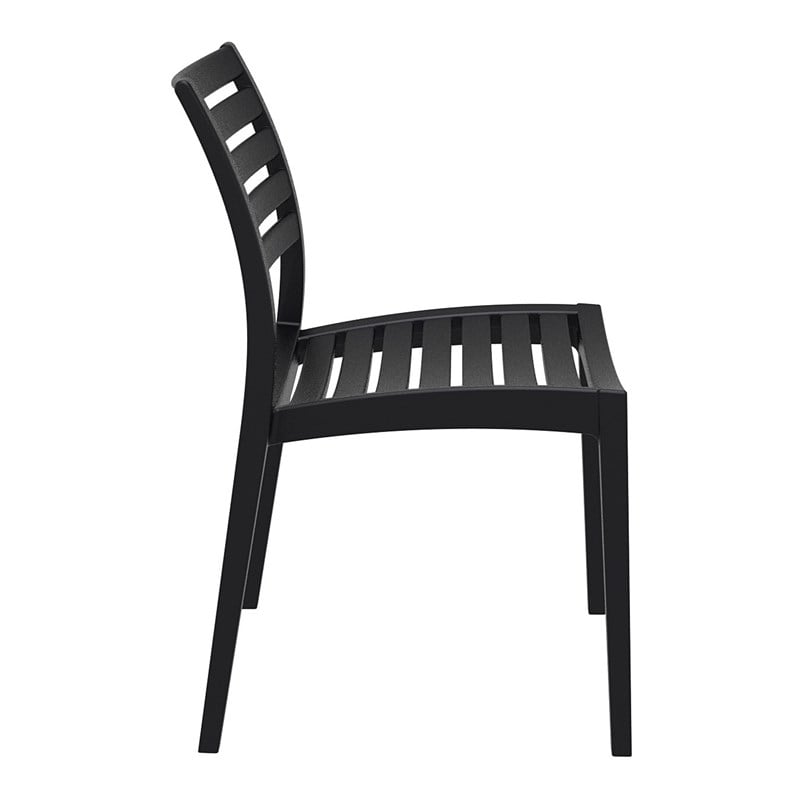 Compamia Ares Outdoor Patio Dining Chair in Black