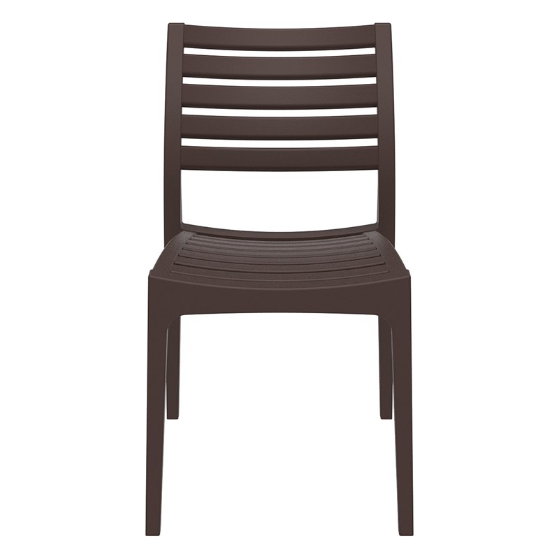 Compamia Ares Outdoor Patio Dining Chair in Brown