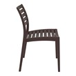 Compamia Ares Outdoor Patio Dining Chair in Brown