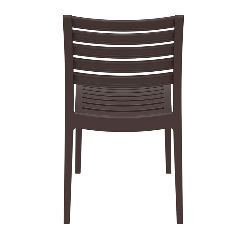 Compamia Ares Outdoor Patio Dining Chair in Brown
