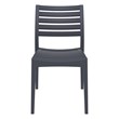 Compamia Ares Outdoor Patio Dining Chair in Dark Gray