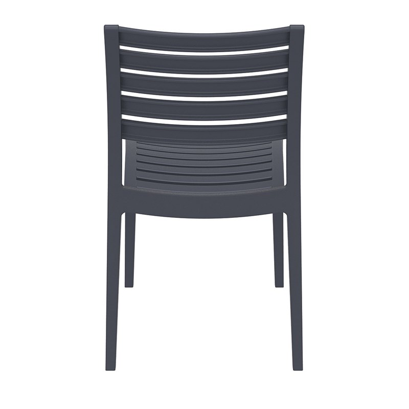 Compamia Ares Outdoor Patio Dining Chair in Dark Gray