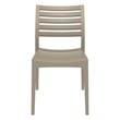 Compamia Ares Outdoor Patio Dining Chair in Taupe