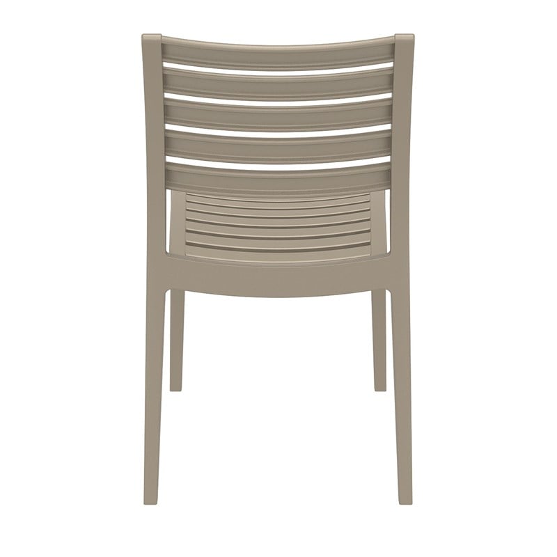 Compamia Ares Outdoor Patio Dining Chair in Taupe