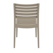Compamia Ares Outdoor Patio Dining Chair in Taupe