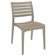 Compamia Ares Outdoor Patio Dining Chair in Taupe