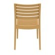 Compamia Ares Outdoor Patio Dining Chair in Teak Brown