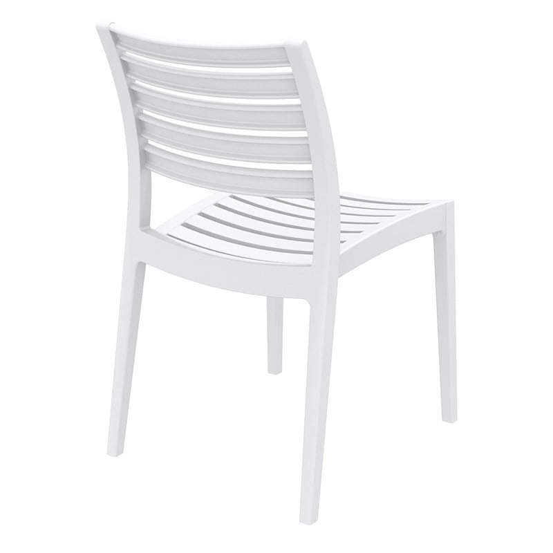 Compamia Ares Outdoor Patio Dining Chair in White
