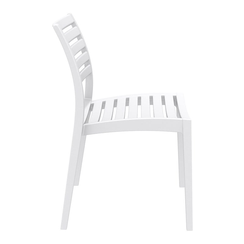 Compamia Ares Outdoor Patio Dining Chair in White