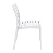 Compamia Ares Outdoor Patio Dining Chair in White