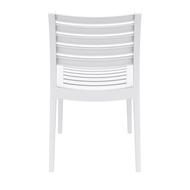 Compamia Ares Outdoor Patio Dining Chair in White