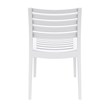 Compamia Ares Outdoor Patio Dining Chair in White