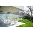 Compamia Ares Outdoor Patio Dining Chair in White