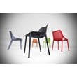 Compamia Air Outdoor Patio Dining Chair in Black