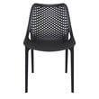 Compamia Air Outdoor Patio Dining Chair in Black