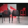 Compamia Air Outdoor Patio Dining Chair in Black