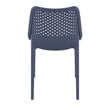 Compamia Air Outdoor Patio Dining Chair in Dark Gray