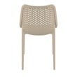 Compamia Air Outdoor Patio Dining Chair in Taupe