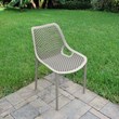 Compamia Air Outdoor Patio Dining Chair in Taupe