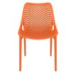 Compamia Air Outdoor Patio Dining Chair in Orange