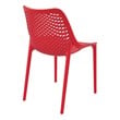 Compamia Air Outdoor Patio Dining Chair in Red