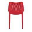 Compamia Air Outdoor Patio Dining Chair in Red