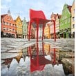 Compamia Air Outdoor Patio Dining Chair in Red
