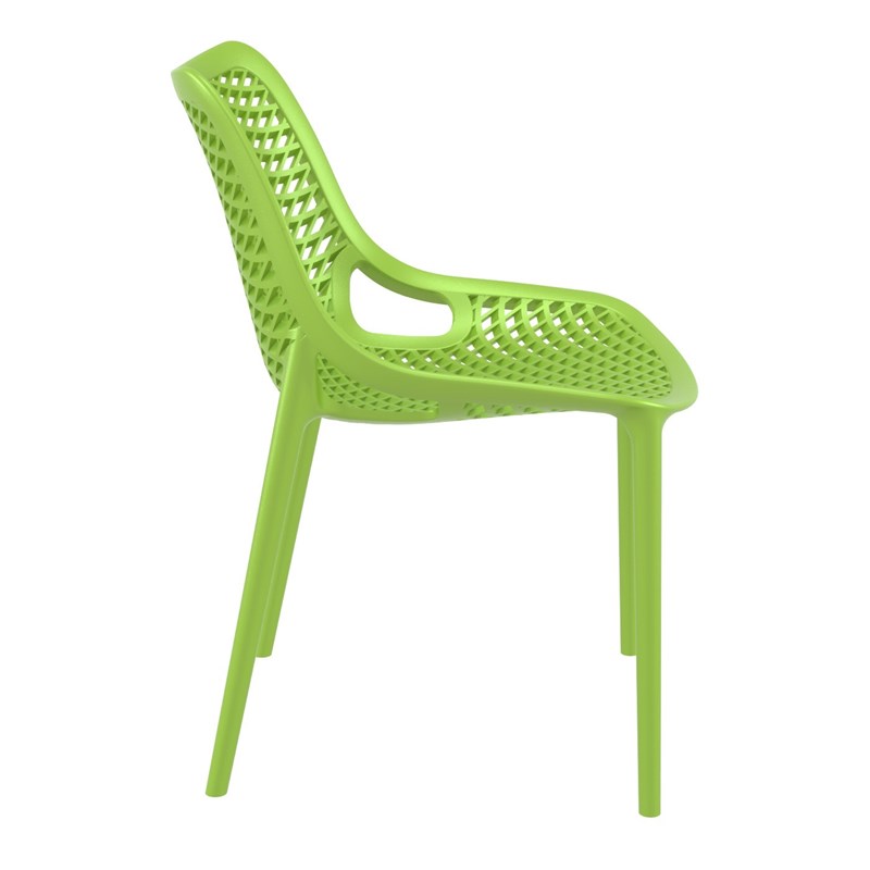 Compamia Air Outdoor Patio Dining Chair in Tropical Green