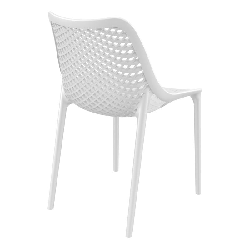 Compamia Air Outdoor Patio Dining Chair in White