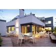 Compamia Air Outdoor Patio Dining Chair in White
