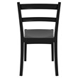 Compamia Tiffany Patio Dining Chair in Black
