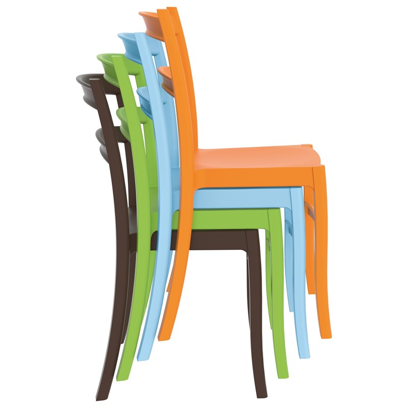 Compamia Tiffany Patio Dining Chair in Black