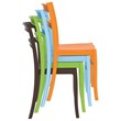 Compamia Tiffany Patio Dining Chair in Black