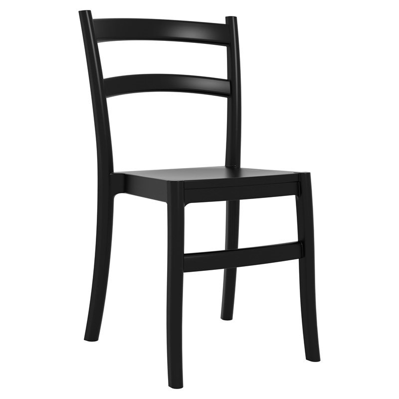 Compamia Tiffany Patio Dining Chair in Black