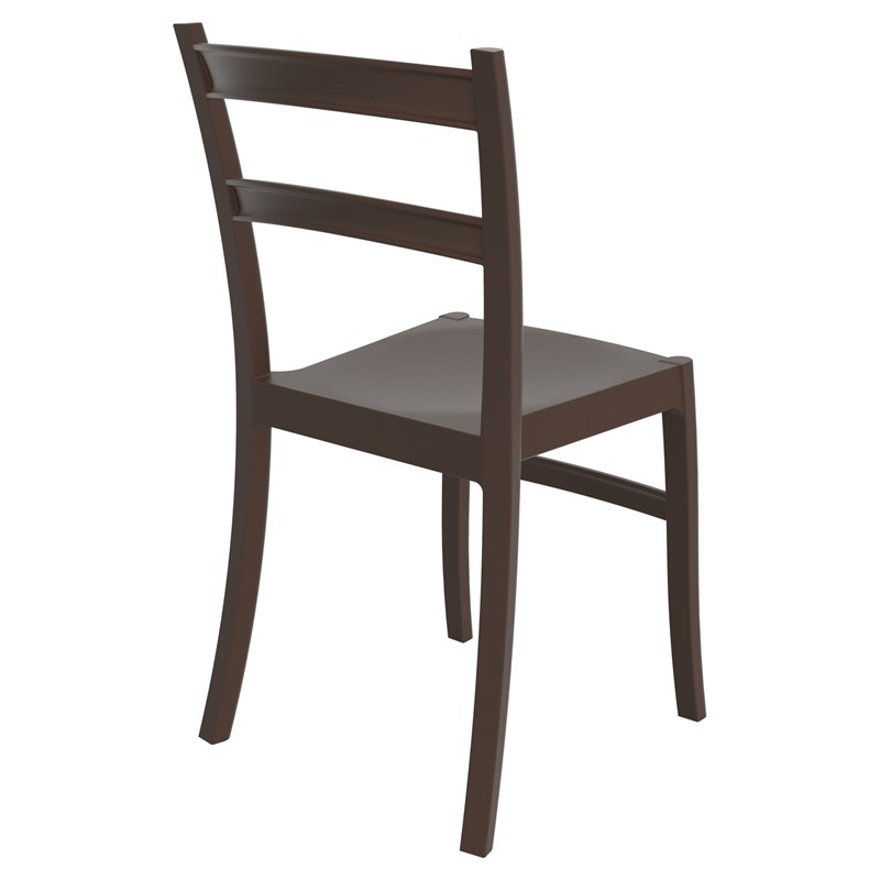 Compamia Tiffany Patio Dining Chair in Brown