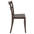 Compamia Tiffany Patio Dining Chair in Brown