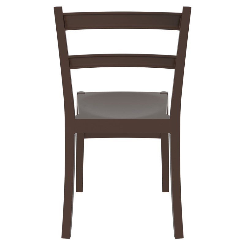 Compamia Tiffany Patio Dining Chair in Brown