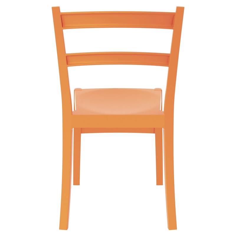 Compamia Tiffany Patio Dining Chair in Orange
