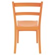 Compamia Tiffany Patio Dining Chair in Orange