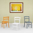 Compamia Tiffany Patio Dining Chair in Orange