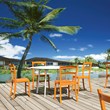 Compamia Tiffany Patio Dining Chair in Orange
