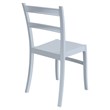 Compamia Tiffany Patio Dining Chair in Silver Gray