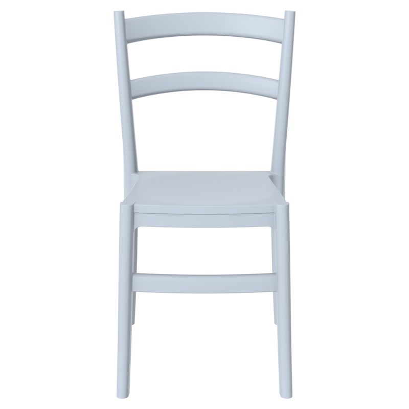 Compamia Tiffany Patio Dining Chair in Silver Gray