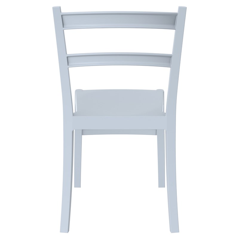 Compamia Tiffany Patio Dining Chair in Silver Gray