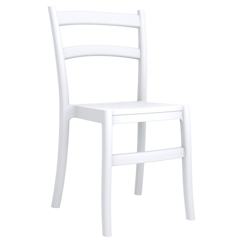 Compamia Tiffany Patio Dining Chair in White