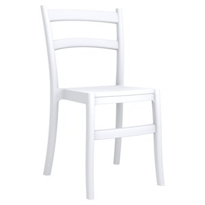 compamia tiffany dining chair in white (set of 2)